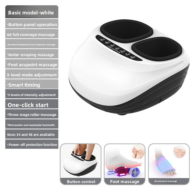 Smart Foot Massager | Air Compression & Heat Therapy