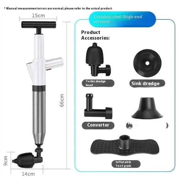 Toilet Drain Unclogger Tool – Powerful & Efficient