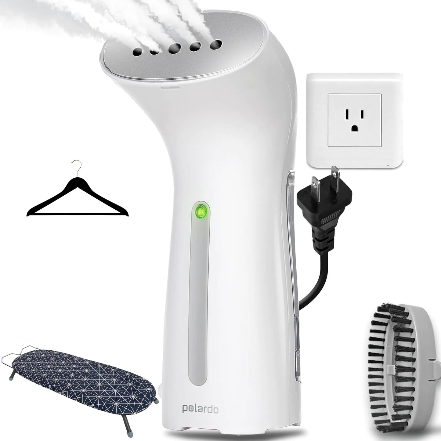 TravelEase™ Mini Handheld Garment Steamer – Fast Heat, No Spit