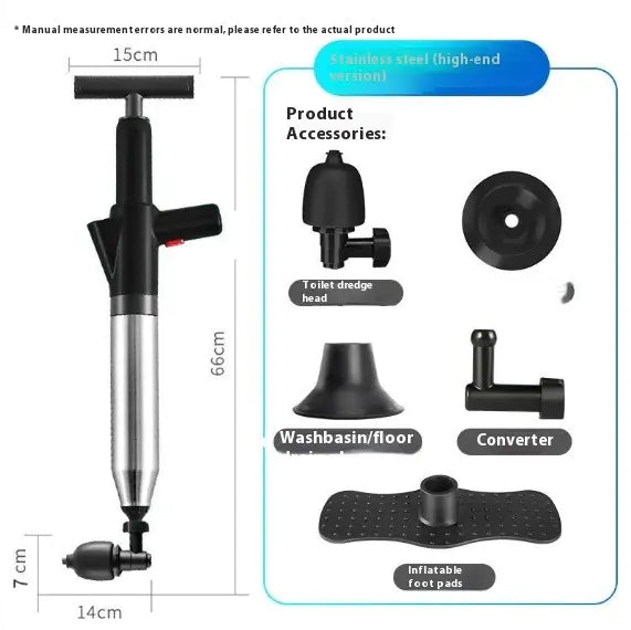 Toilet Drain Unclogger Tool – Powerful & Efficient
