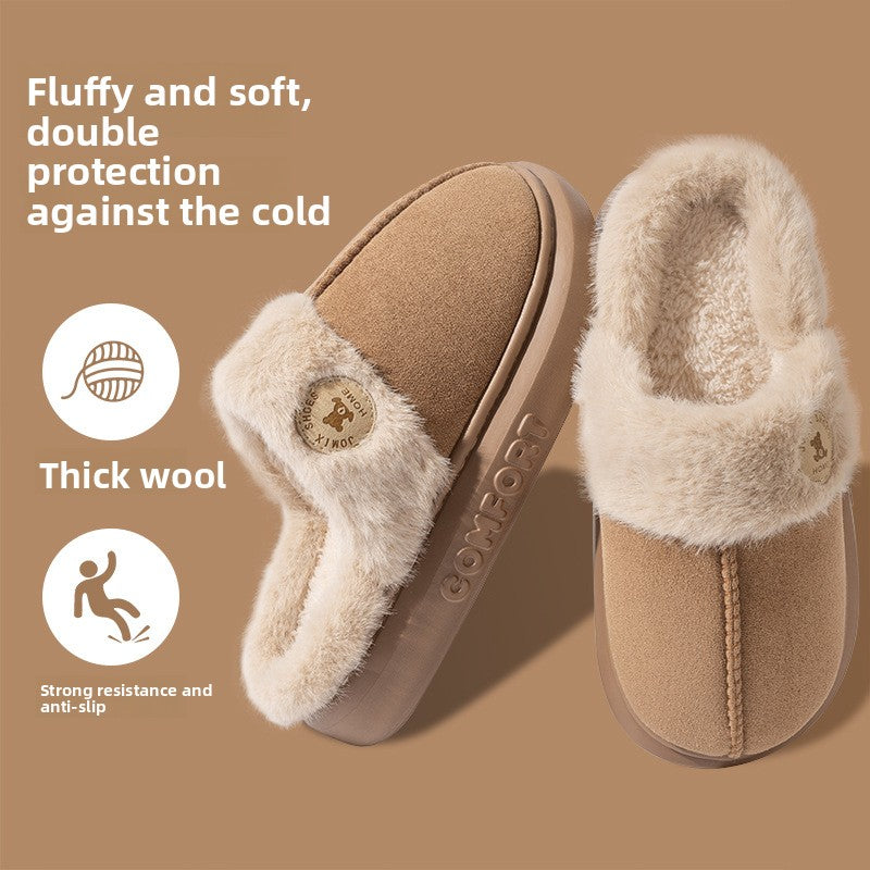 WarmSole™ Plush Wool Home Slippers