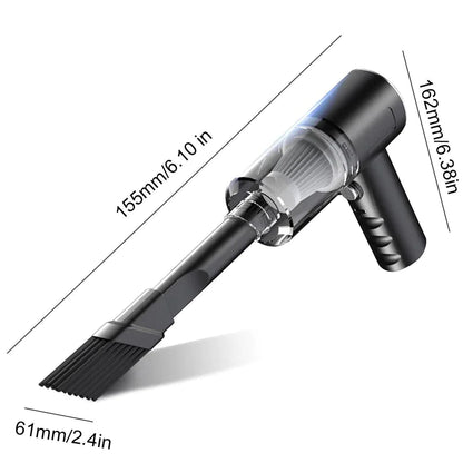 PowerVac™ 120W Cordless Handheld Vacuum Cleaner – Mini, Portable & Powerful