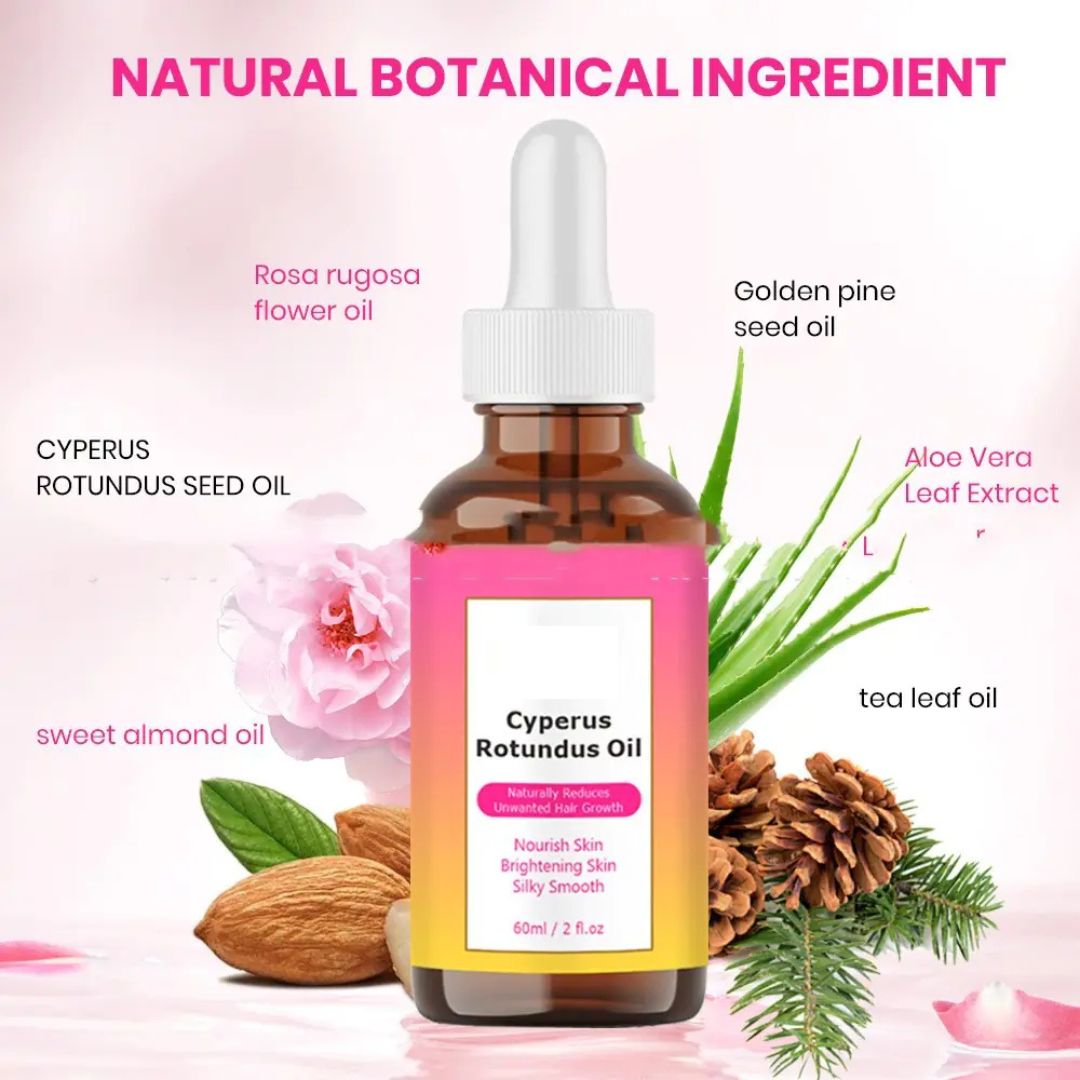 Cyperus Rotundus Natural Hair Reduction Oil™