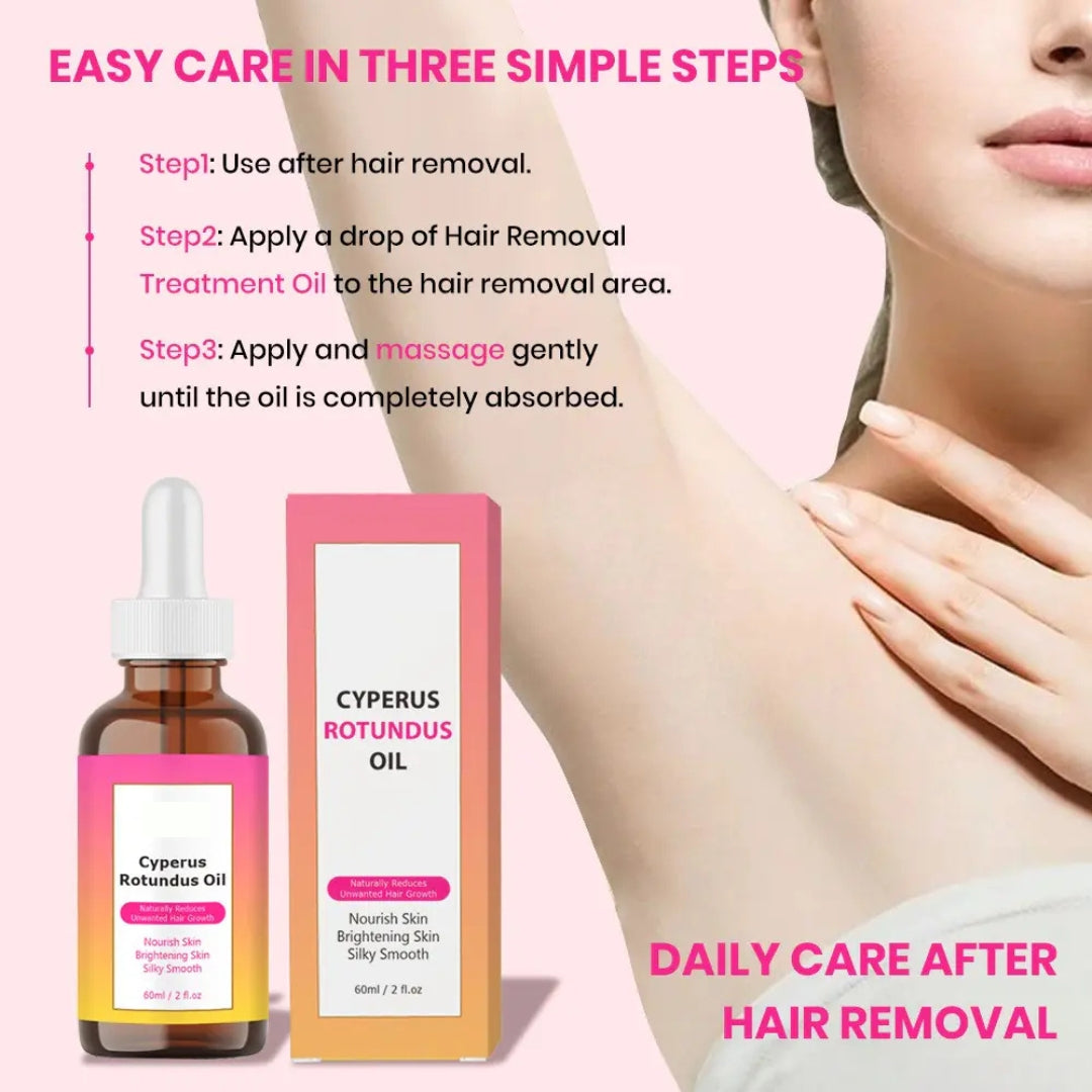 Cyperus Rotundus Natural Hair Reduction Oil™