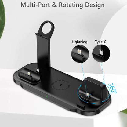 3-in-1 Wireless Charger – Fast & Convenient
