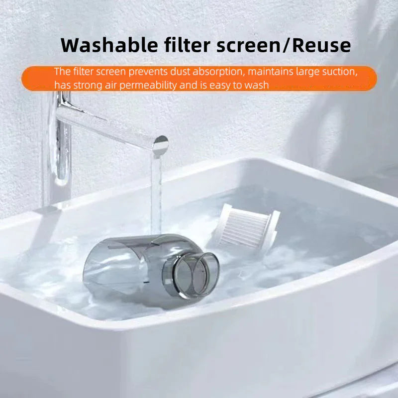 PowerVac™ 120W Cordless Handheld Vacuum Cleaner – Mini, Portable & Powerful