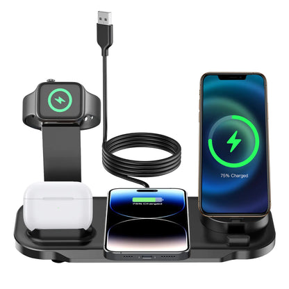 3-in-1 Wireless Charger – Fast & Convenient