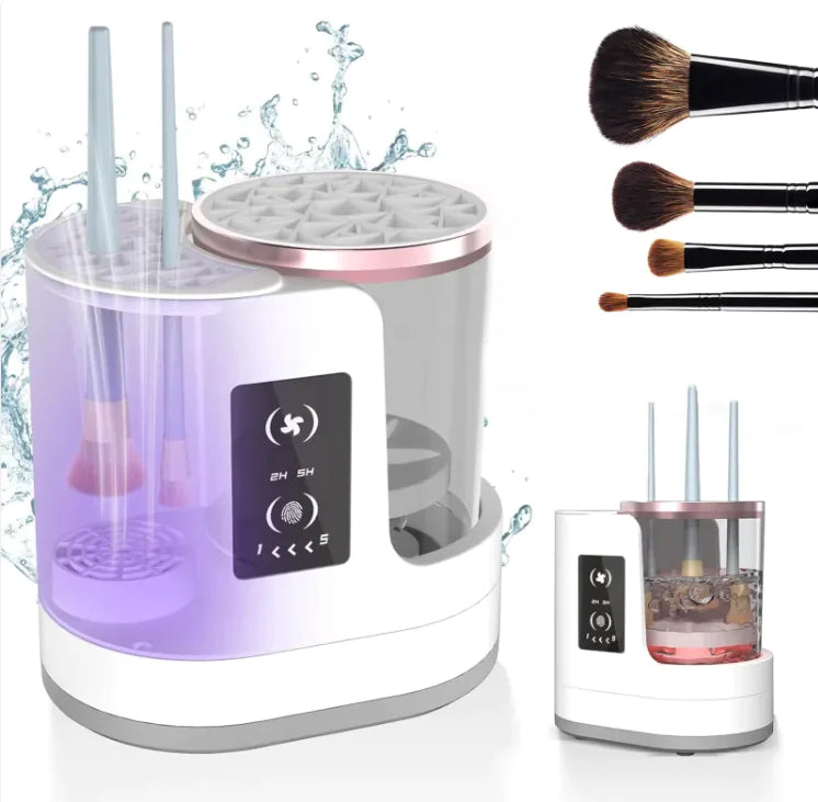 GlamSpin™ Electric Makeup Brush Cleaner
